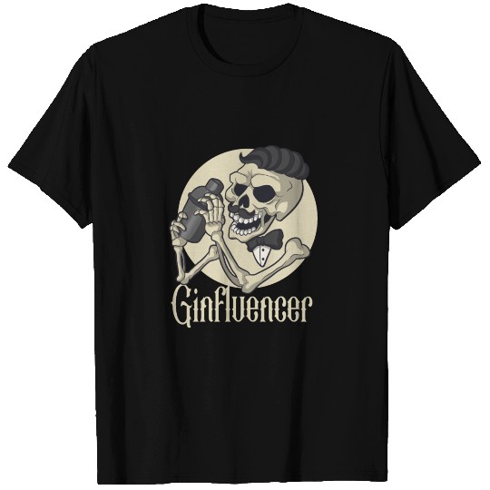 Ginfluencer Juniper Liquor Alcohol Cocktail T-shirt