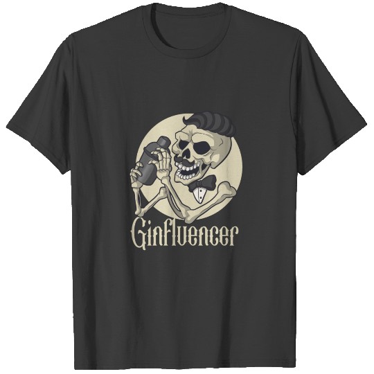 Ginfluencer Juniper Liquor Alcohol Cocktail T-shirt