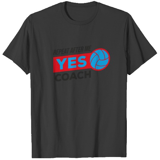 Volleyball Coach Training Team T-shirt