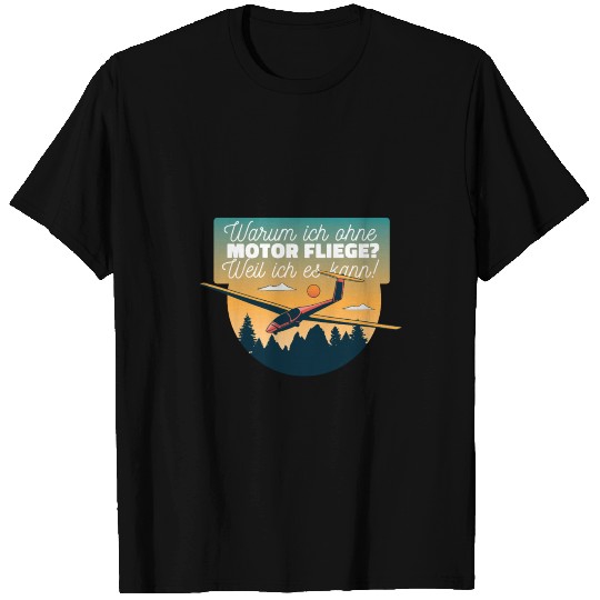 Aircraft without engine T-shirt