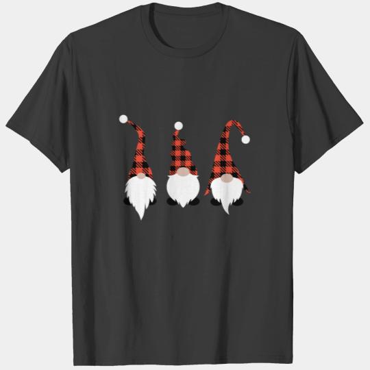 Funny Thanksgiving Gnomes Cute Holiday Gnome Gift T-shirt