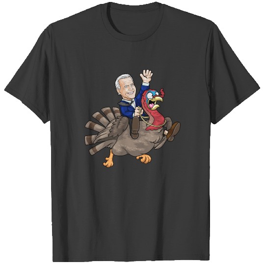 Biden Thanksgiving 2020 Funny Joe Biden Turkey Gob T-shirt