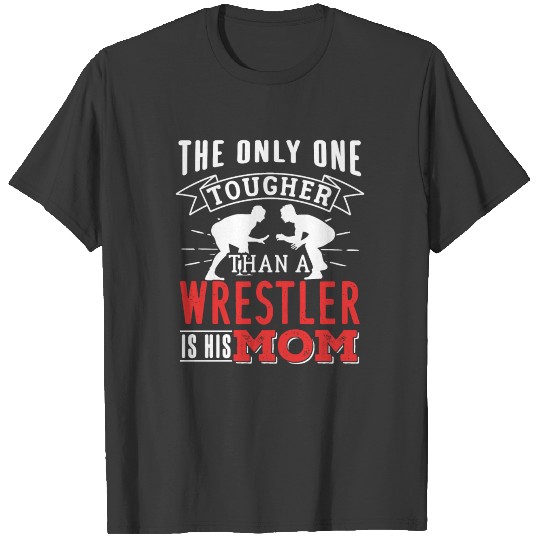 Wrestling Ringer mother gift T-shirt