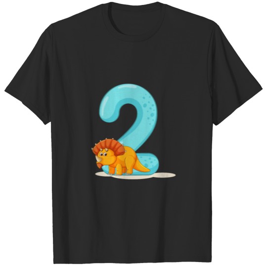 Discover 2nd Birthday Dinousaur I Am 2nd T-shirt