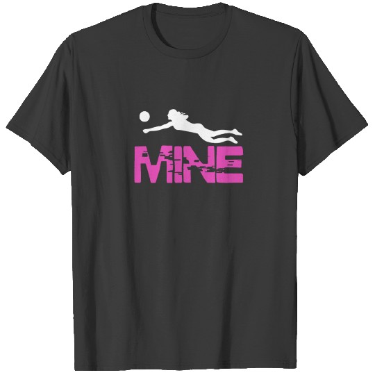 Discover Mine Volleyball Girl T-shirt