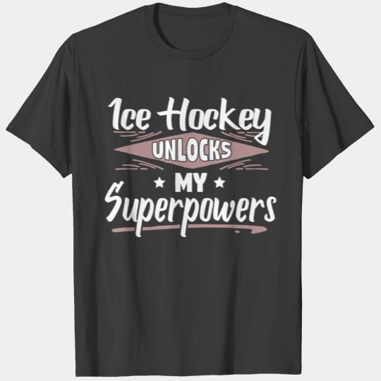 Cool Funny Puns Jokes Themed Ice Hockey Team Coach T-shirt