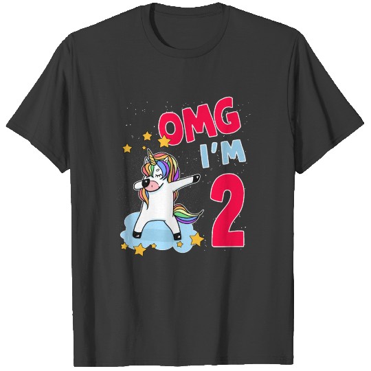 OMG I AM 2 T-shirt