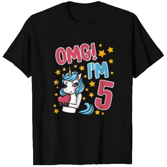OMG I AM 5 T-shirt
