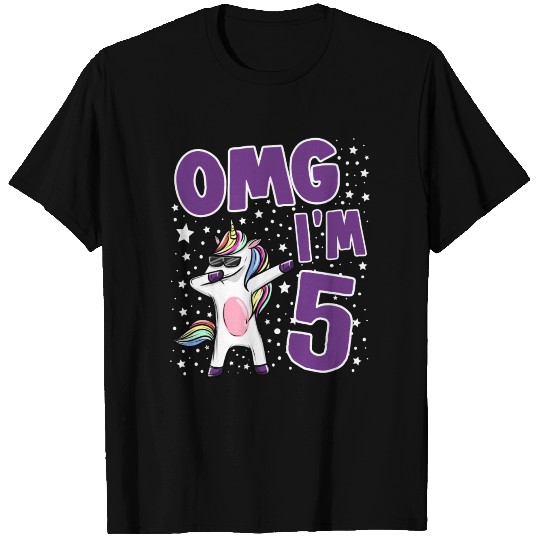 OMG I AM 5 T-shirt