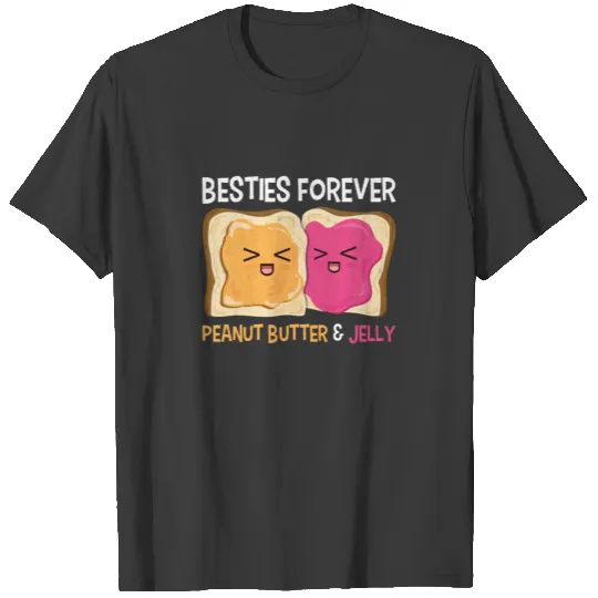 Funny Peanut Butter & Jelly Cute Girlfriend T-shirt