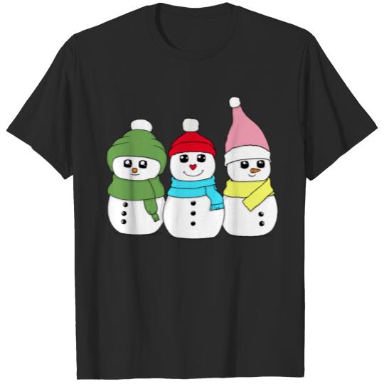 Discover Funny snowmen T-shirt