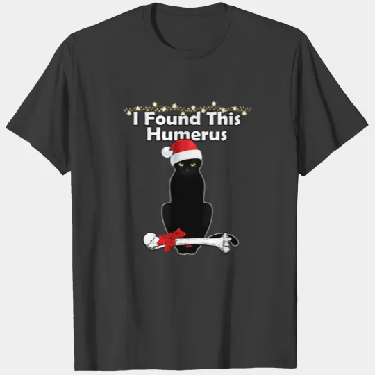 Black Cat Christmas Cat Christmas - T-shirt