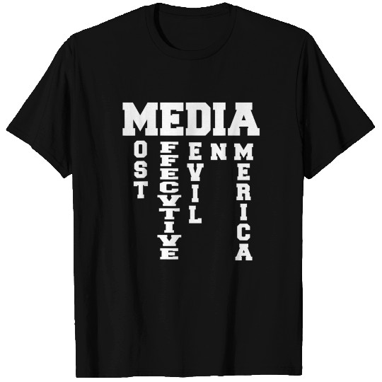 Media Most Effective Devil In America T-shirt
