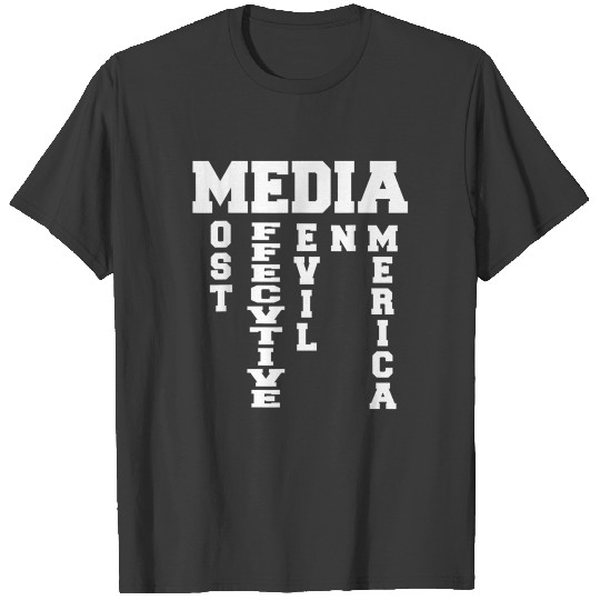 Media Most Effective Devil In America T-shirt