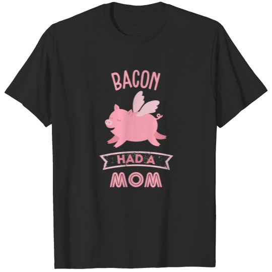 Discover Bacon animal welfare saying vegan gift T-shirt