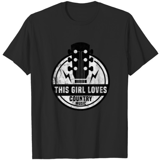 Discover guitar girl T-shirt