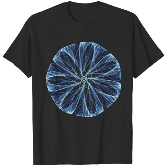Discover star crystal ice flower Chakra mandala om 9217ice T-shirt