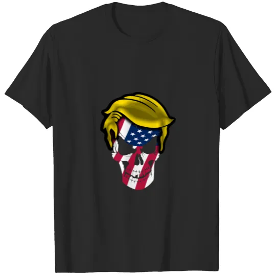 President Donald Trump Punisher Patriotic Usa Flag T-shirt