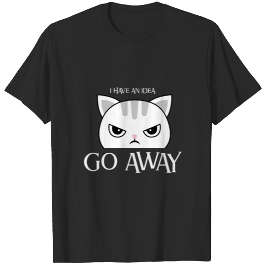 Discover pissed off cat T-shirt