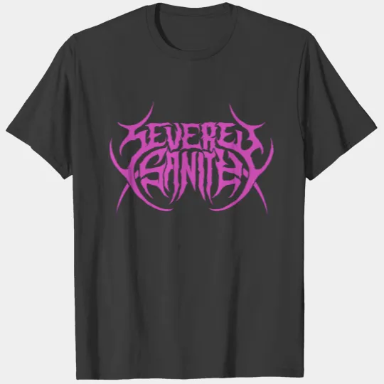 SEVERED SANITY LOGO NEON PINK T-shirt