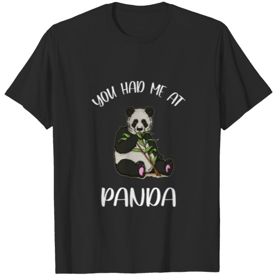 Discover You had me at Panda Bear bamboo vegan gift idea T-shirt