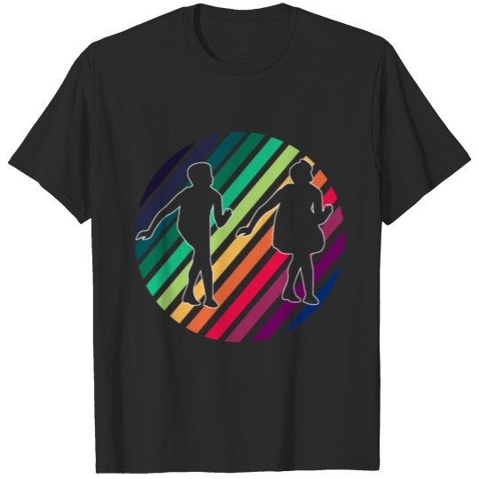 Discover Boogie Woogie Dancing Retro Design T-shirt