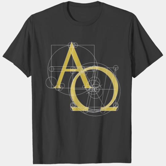 Alpha & Omega Christian Symbol T-shirt