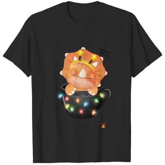 Discover Cute dinosaur christmas#4. T-shirt