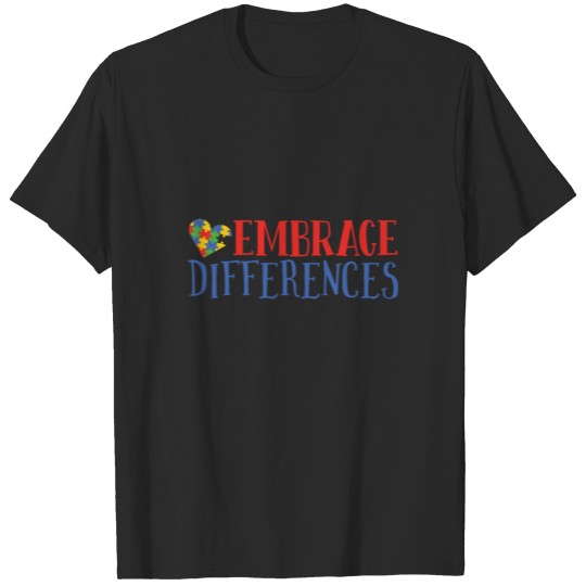 Discover Embrace Differences T-shirt