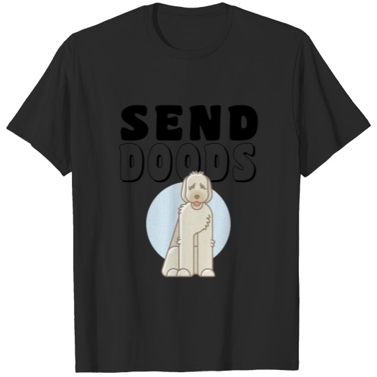 Discover Send Doods Funny Labradoodle Gift Mom Dad Doodle D T-shirt