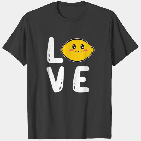 Love Heart Cute Vitamin C Small Evergreen Tree T-shirt