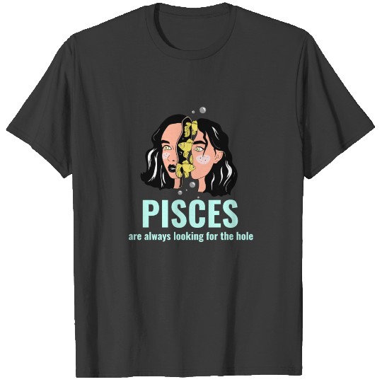 zodiac pisces sun moon rising T-shirt