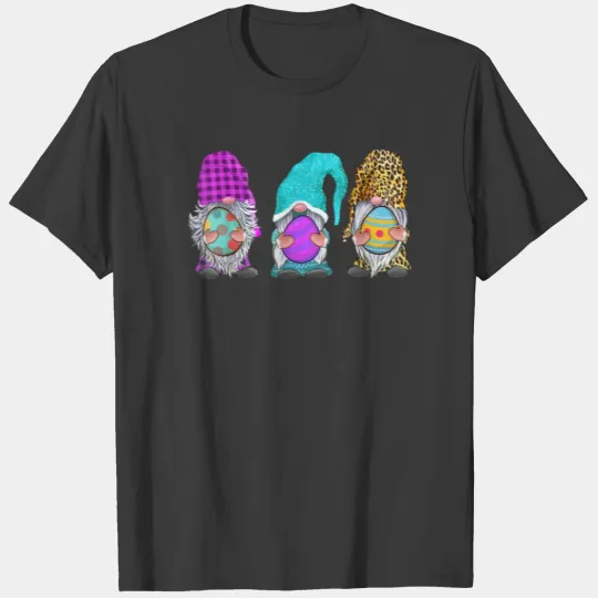 gnomes easter day egg hunter gift men women kids T-shirt