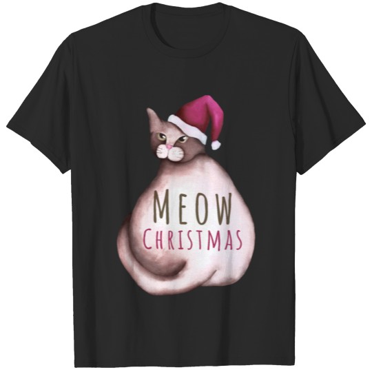 Discover Cat Chrismas T-shirt