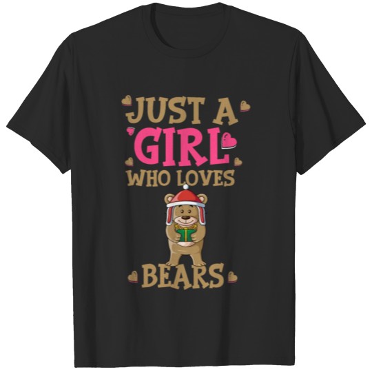 Discover Just a girl who loves bears T-shirt