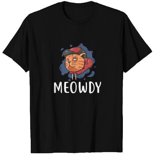 Meowdy Texas Cat Meme T-shirt