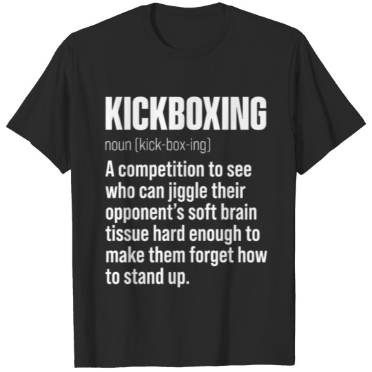 Discover Kickboxing Forget Kick Boxing Workout design T-shirt