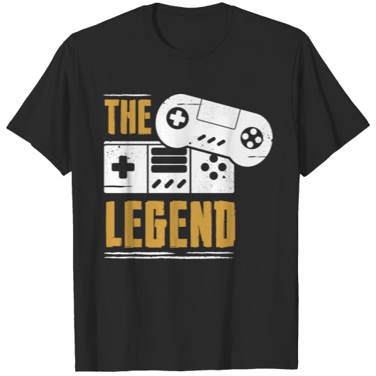 Discover the legend, gamer, gaming, gamers, retor games T-shirt