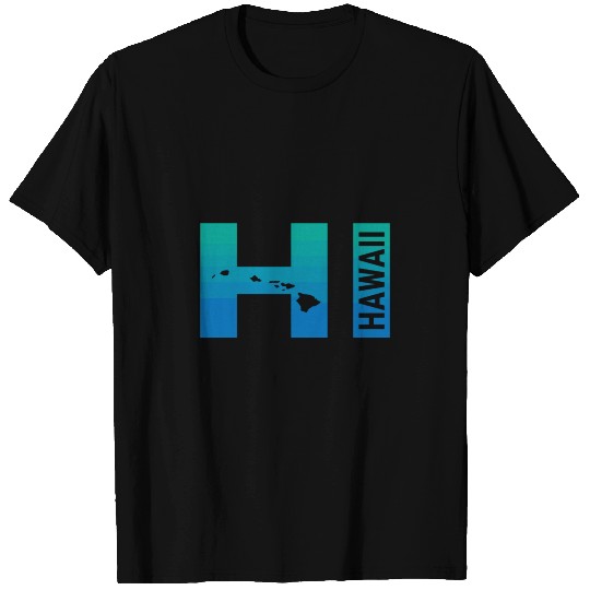 Hi Hawaii Initials Gift Tee T-shirt