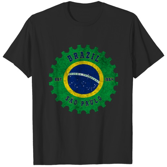 Discover Brazil Sao Paulo Vintage Design / Gift Idea T-shirt