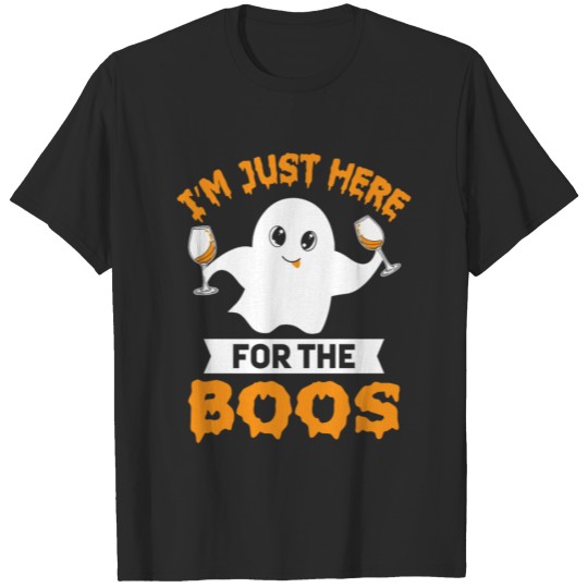 Discover I’M Just Here For The Boos Graphical T-shirt