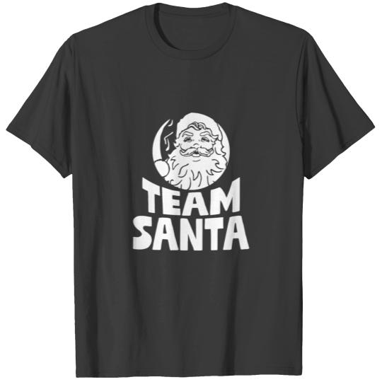 Team Santa Funny Christmas Pride Xmas Humor Celebr T-shirt