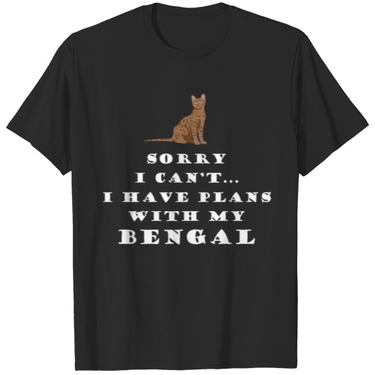 Discover Bengal Cats Cat Cute Funny T-shirt