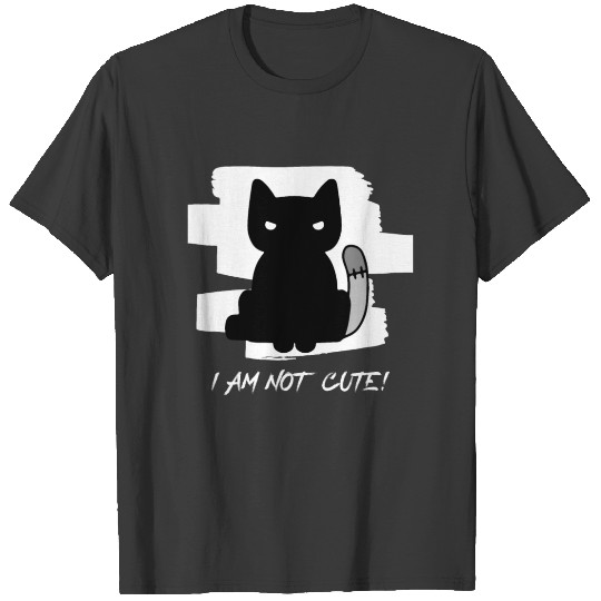 Discover Evil Cat Hunter Dog Not Cute T-shirt