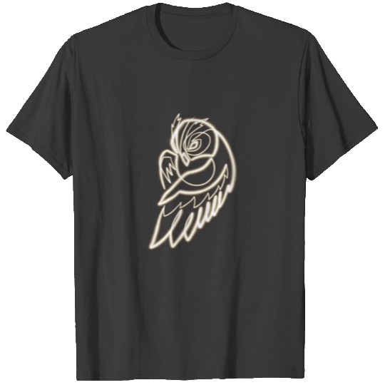 Owl line T-shirt