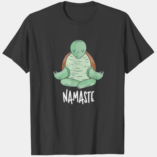 Discover Vintage Funny Yoga Dog Namaste T-shirt