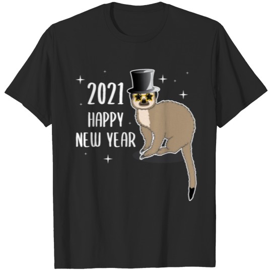 Discover Year 2021 New Years Eve Funny Meerkat Gift T-shirt