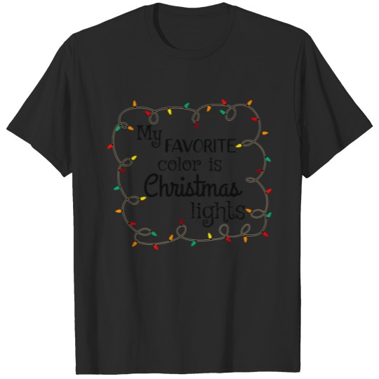 Discover Christmas Lights T-shirt