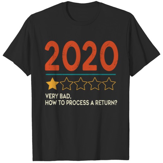 Discover Funny 2020 rating customer gift T-shirt