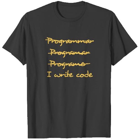 IT Coder Hacker Programmer Nerd Computer Science T-shirt